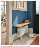 The Radiator Company Ancona Bench Seat Vertical (White)