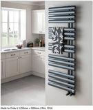 The Radiator Company Ellipsis Lato Towel Rail - RAL 7016