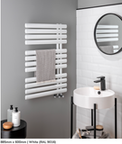 The Radiator Company Ellipsis Lato Towel Rail - RAL 9016