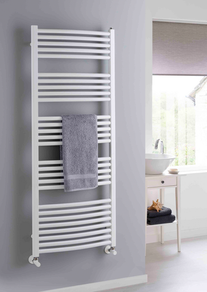 Poppy Towel Rail (White)