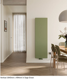 The Radiator Company Relax Air  1643 x 494 Sage Green
