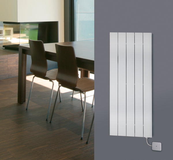 Abbott (Single Panel) (Electric Only) (White/Anthracite)