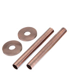 The Radiator Company Antique Copper Pipe Covers and Shrouds