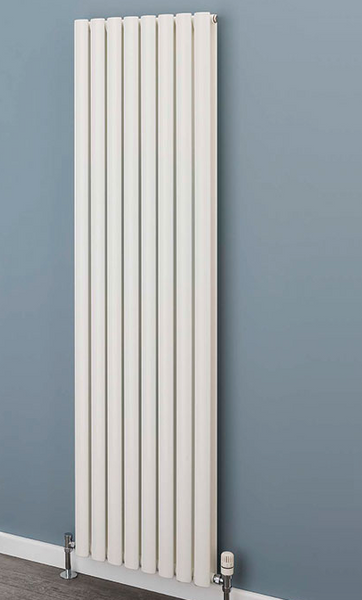 Rads2Rail Finsbury Vertical White Radiator