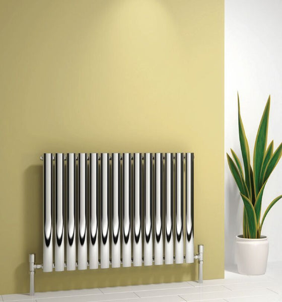 Ellipse (Short) Chrome Designer Radiator – Hot Interiors Ltd