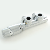 50mm Twin Thermostatic Chrome Valve