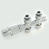 50mm Twin Thermostatic Chrome Valve