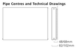 Supplies4Heat Faraday (White) Type 11 Technical Diagram